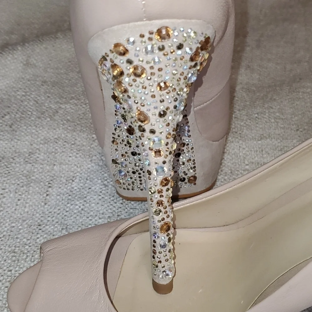 ALDO crystal embellished HEELS